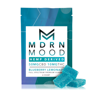 SACHET 6 GUMMIES MDRN MOOD - 50 MG CBD / 10 MG THC