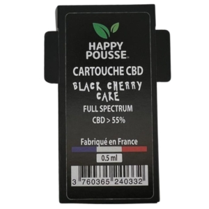 CARTOUCHE HAPPY POUSSE - BLACK CHERRY CAKE CBD 55%