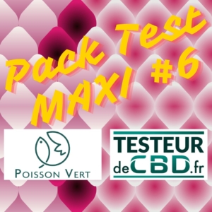 PACK TEST #6 MAXI : 12 GRAMMES