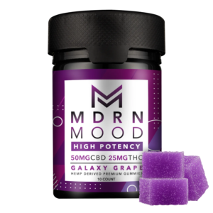 BOITE 10 GUMMIES MDRN MOOD - 50 MG CBD / 25 MG THC