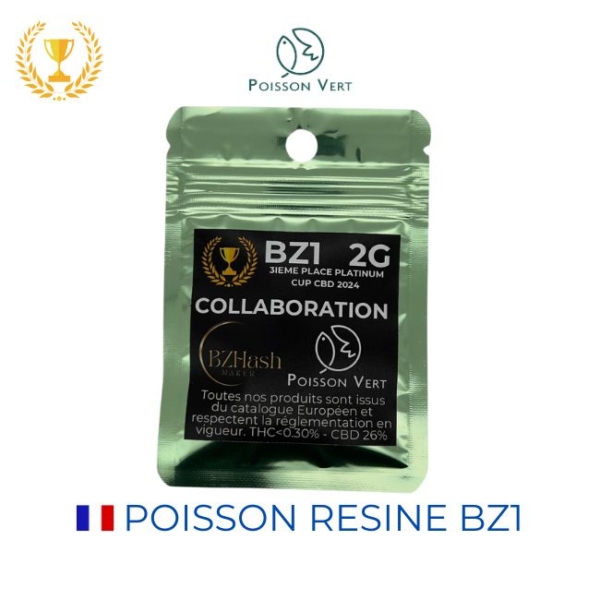 POISSON RÉSINE COLLAB' BZH MAKER BZ1 CBD 25% - Image 4