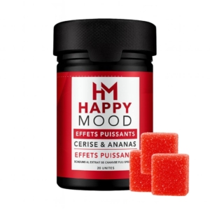 BOITE 20 GUMMIES HAPPY MOOD - 25 MG CBD / 5 MG THC